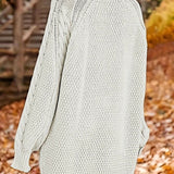 Vestido de punto para mujer, cómodo, elegante y acogedor