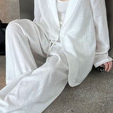 Blazer ligero con efecto lino
