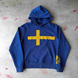 Sudadera con capucha unisex de gran tamaño y moderna con estampado retro en 3D.