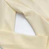 Elegante blazer de manga larga
