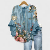 Elisabet - Blusa de Verano Casual
