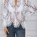 Nina - La blusa transparente moderna