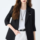 Elegante blazer de manga larga
