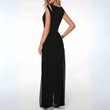 Elegante vestido sin mangas para mujer: estilo chic y cómodo.