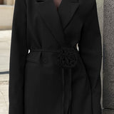 Elegante blazer floral
