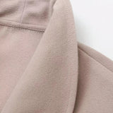 Chaqueta corta de lana cruzada