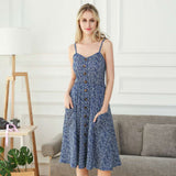 Luna - Elegante vestido holgado con tirantes finos