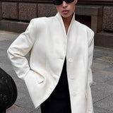 Blazer elegante y holgado