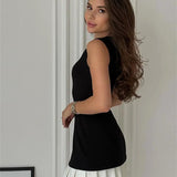 ELANA - Mini vestido elegante, ajustado y transpirable