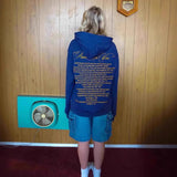 Sudadera con capucha unisex de gran tamaño y moderna con estampado retro en 3D.