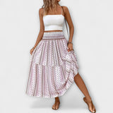 Vestido cómodo con estampado