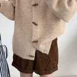 Chaleco casual con botones de palanca
