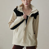 Chaqueta deportiva profesional impermeable y cortavientos para yoga y running.
