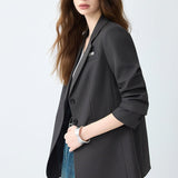 Elegante blazer de manga larga