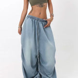 Vaqueros de pierna ancha, estilo streetwear