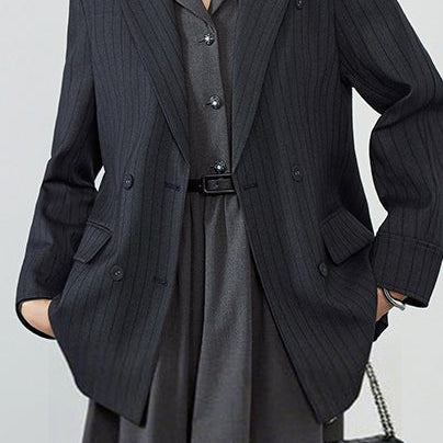 Blazer de rayas elegante