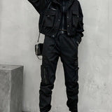 Chaqueta utilitaria corta de estilo urbano