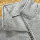 Sudadera casual con media cremallera