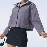 Cortavientos impermeable informal