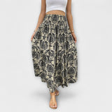 Vestido cómodo con estampado