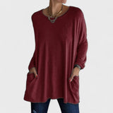 Moira – Top suelto con mangas largas