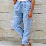 Pantalones de mujer - Cintura elástica - Cómodos y casuales