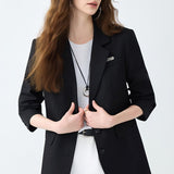 Elegante blazer de manga larga