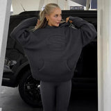 Suéter con capucha unisex