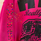 Sudadera con capucha y estampado de letras estilo hip-hop streetwear