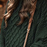 Vestido de punto para mujer, cómodo, elegante y acogedor