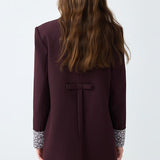 Blazer holgado con mangas largas
