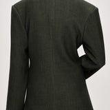 Blazer con solapas y corte relajado