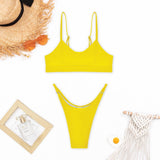 Bikini push-up cómodo y elegante: estilo moderno y ajuste perfecto.