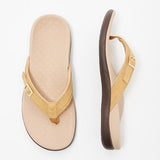 Chanclas de mujer – Plantilla ortopédica – Correa ajustable – Comodidad acolchada