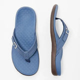 Chanclas de mujer – Plantilla ortopédica – Correa ajustable – Comodidad acolchada