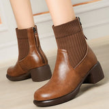 Botas de calcetín finas y elásticas para mujer: comodidad y elegancia