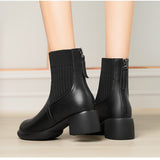 Botas de calcetín finas y elásticas para mujer: comodidad y elegancia
