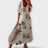 Anna – Vestido de verano bohemio femenino con silueta suelta