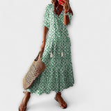 Anna – Vestido de verano bohemio femenino con silueta suelta