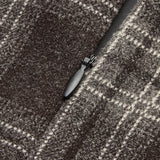 Minifalda de tweed a cuadros
