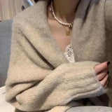 Cárdigan de punto elegante, cómodo y cálido para mujer.
