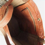 Bolso tote Juliette de piel estructurada | Bolso tote de lona para el hombro