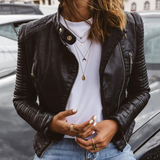 Olivia - Elegante chaqueta de mujer con cremallera