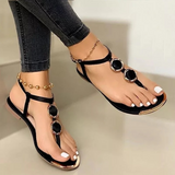 Sandalias de mujer – Cómodas – Tira en el tobillo – Detalles elegantes