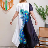 Kara - Vestido de pierna ancha con estampado colorido