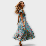 Shylin Boho Maxi Vestido
