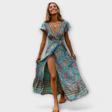 Shylin Boho Maxi Vestido