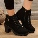 Botines de tacón para mujer - Zapatos elegantes y versátiles