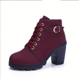 Botines de tacón para mujer - Zapatos elegantes y versátiles