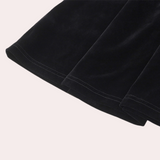 Minivestido de mujer – Terciopelo lujoso – Sin tirantes – Corte elegante y ajustado